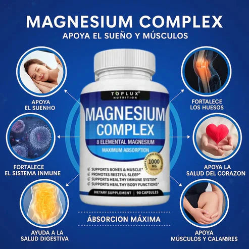 MAGNESIUM COMPLEX 8 EN 1 ORIGINAL ✨OFERTA ESPECIAL