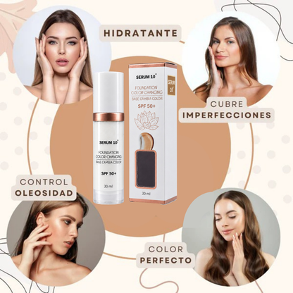 LA ÚNICA BASE DE MAQUILLAJE MÁGICA QUE CAMBIA DE COLOR 🤩 ORIGINAL