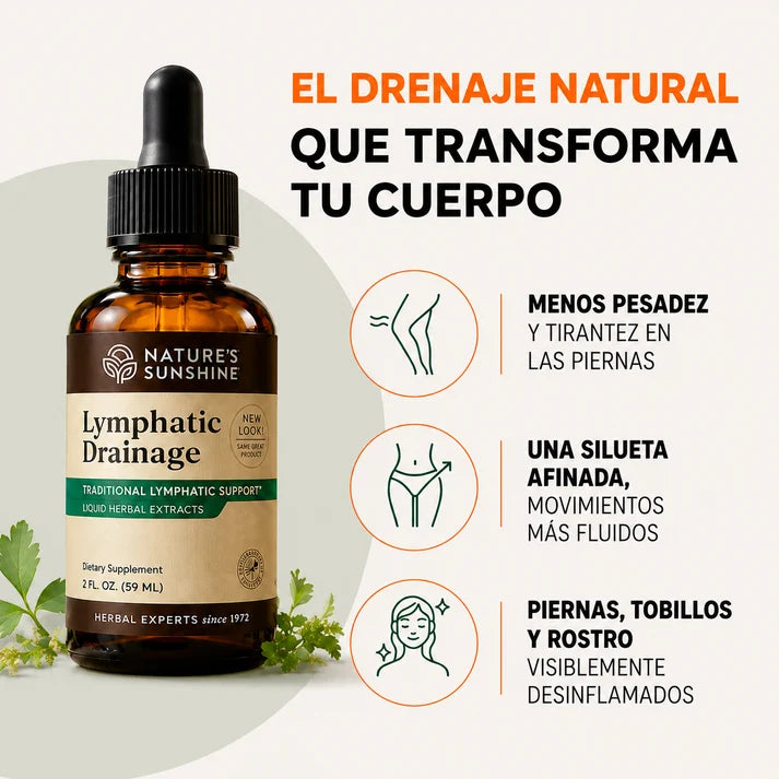 DRENAJE LINFÁTICO NATURAL ORIGINAL 😍 SUPER OFERTA