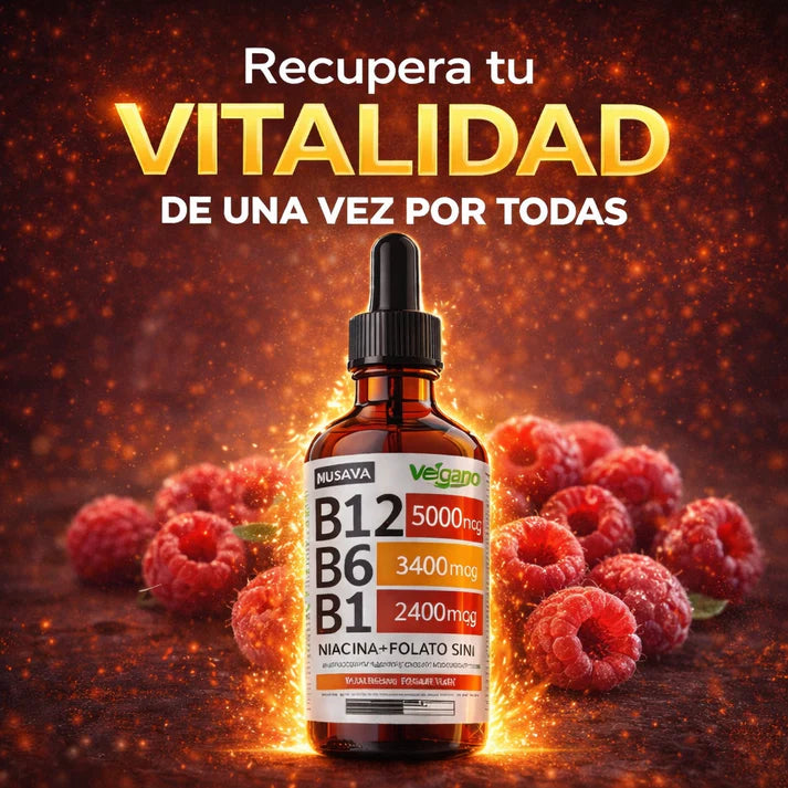 VITAMINA B12 COMPLEX NUSAVA ORIGINAL 😍 SUPER OFERTA