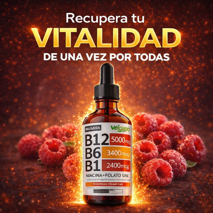 VITAMINA B12 COMPLEX NUSAVA ORIGINAL 😍 SUPER OFERTA